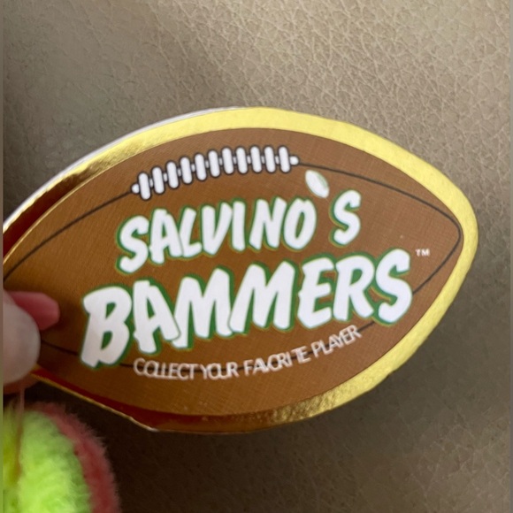 Brett FAVRE #4 ~ Green Bay Packers Salvino's Bammers Beanie Baby - Tie-Dye - NFL - Picture 10 of 12